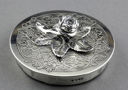 Rare Victorian Silver Coffee Percolator - Walter Morisse